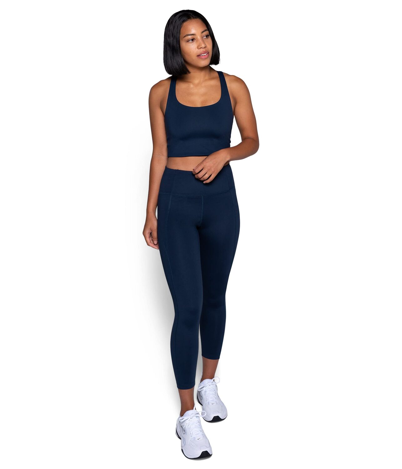 

Леггинсы girlfriend collective, 7/8 Length High-Rise Compressive Leggings