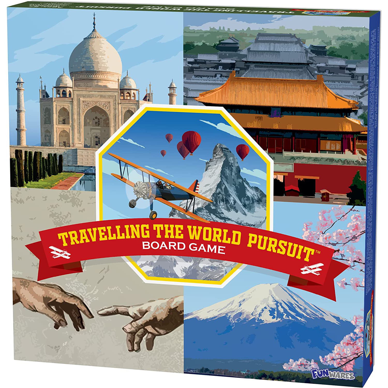 Настольная игра Funwares Travelling The World Pursuit: Trivia