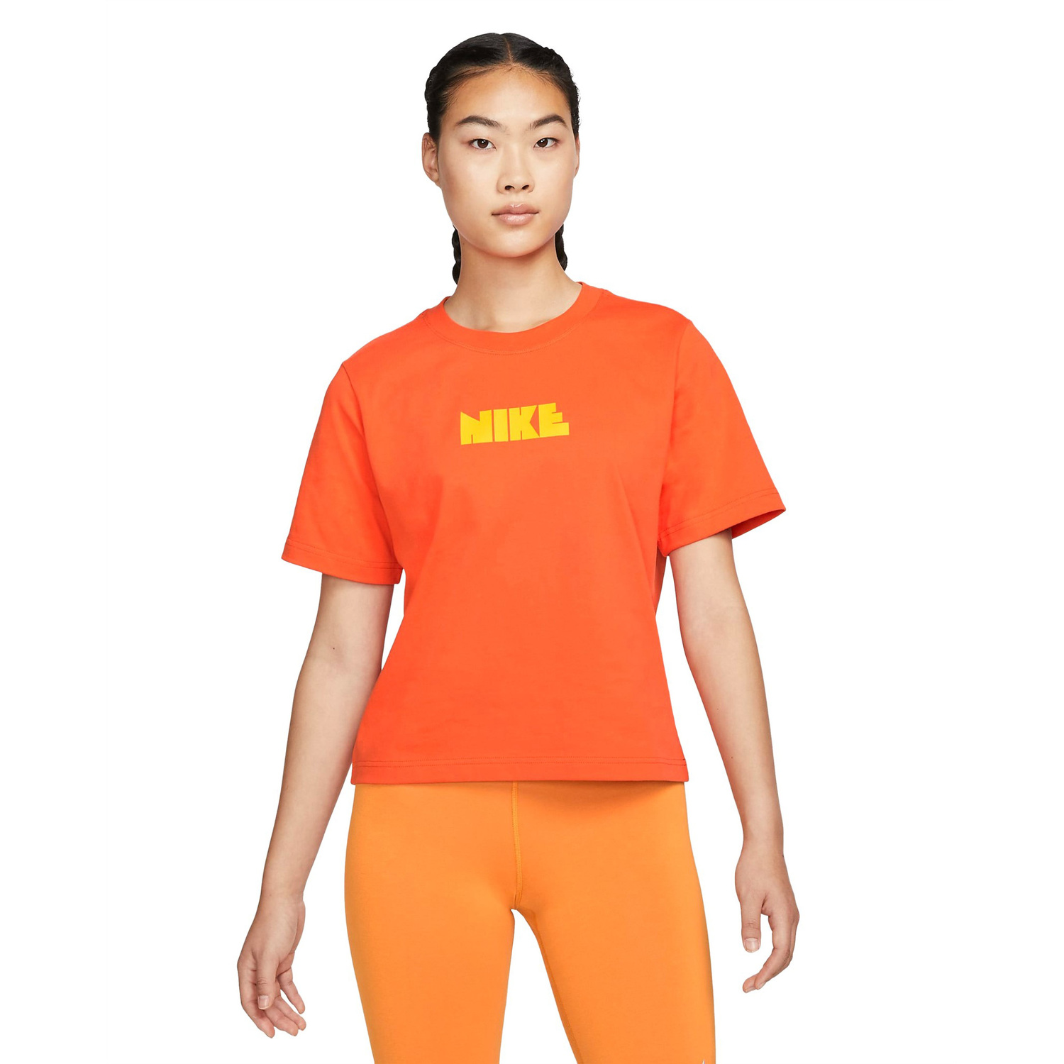 

Футболка Nike Sportswear Circa 72 Women's Boxy, оранжевый