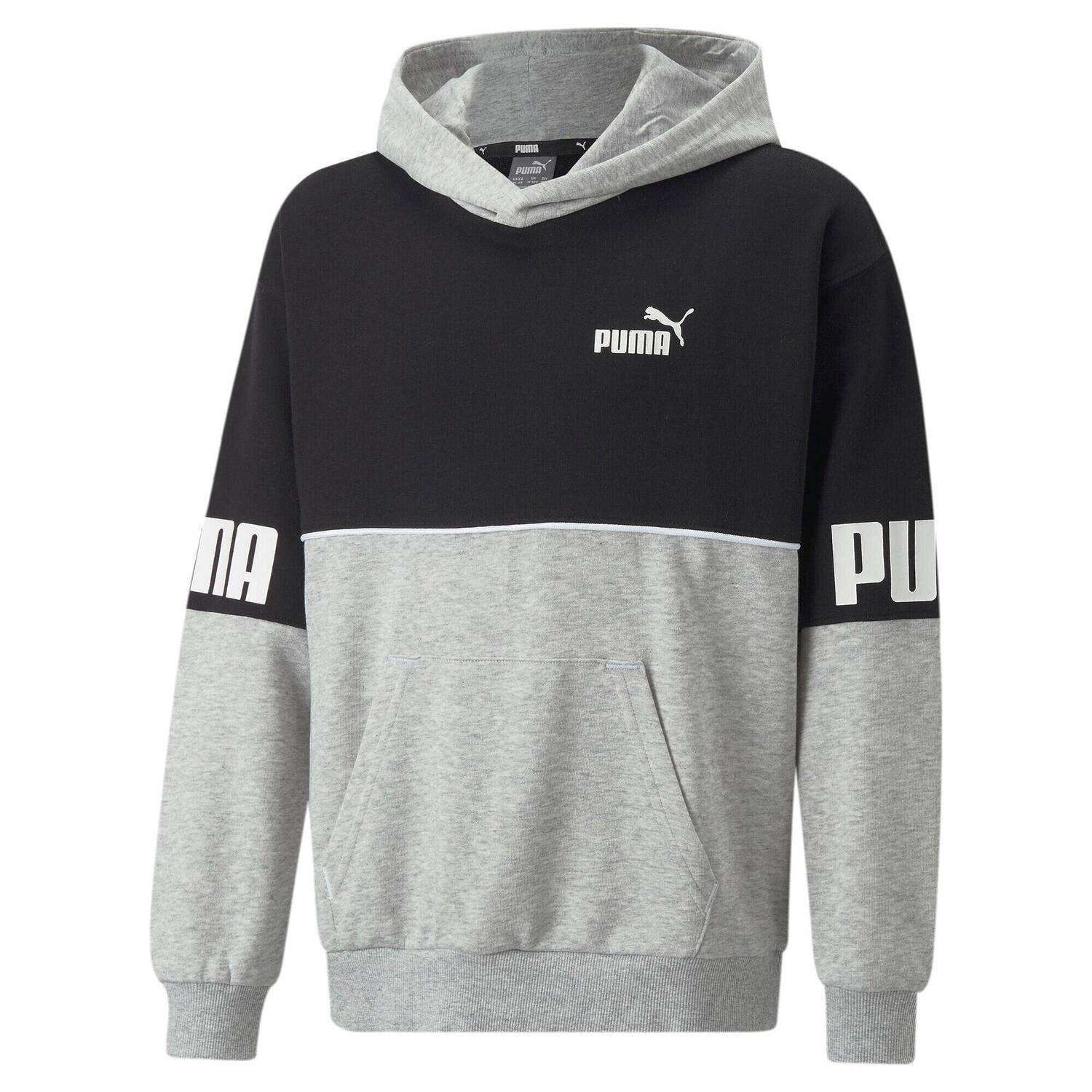 

Толстовка детская Puma Power Colorblock TR B, Серый
