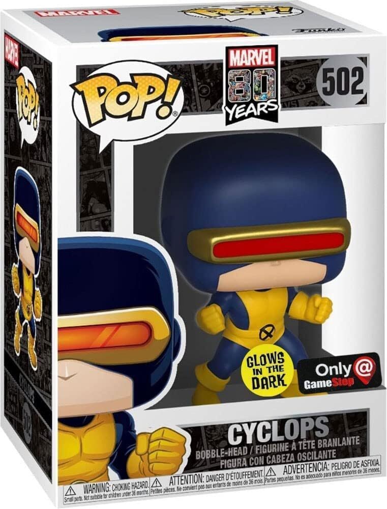 

Фигурка Funko POP! Marvel 80 Years 502 - Cyclops (Glow in The Dark) Exclusive