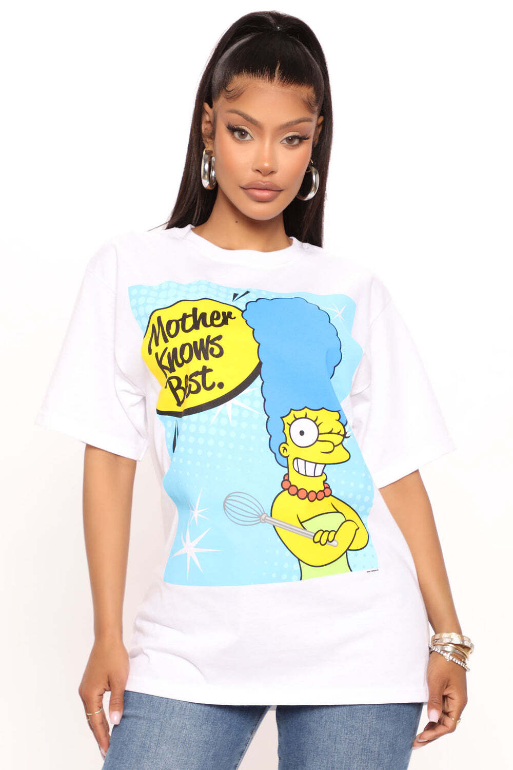 

Футболка Fashion Nova 7SMP97950NV, белый