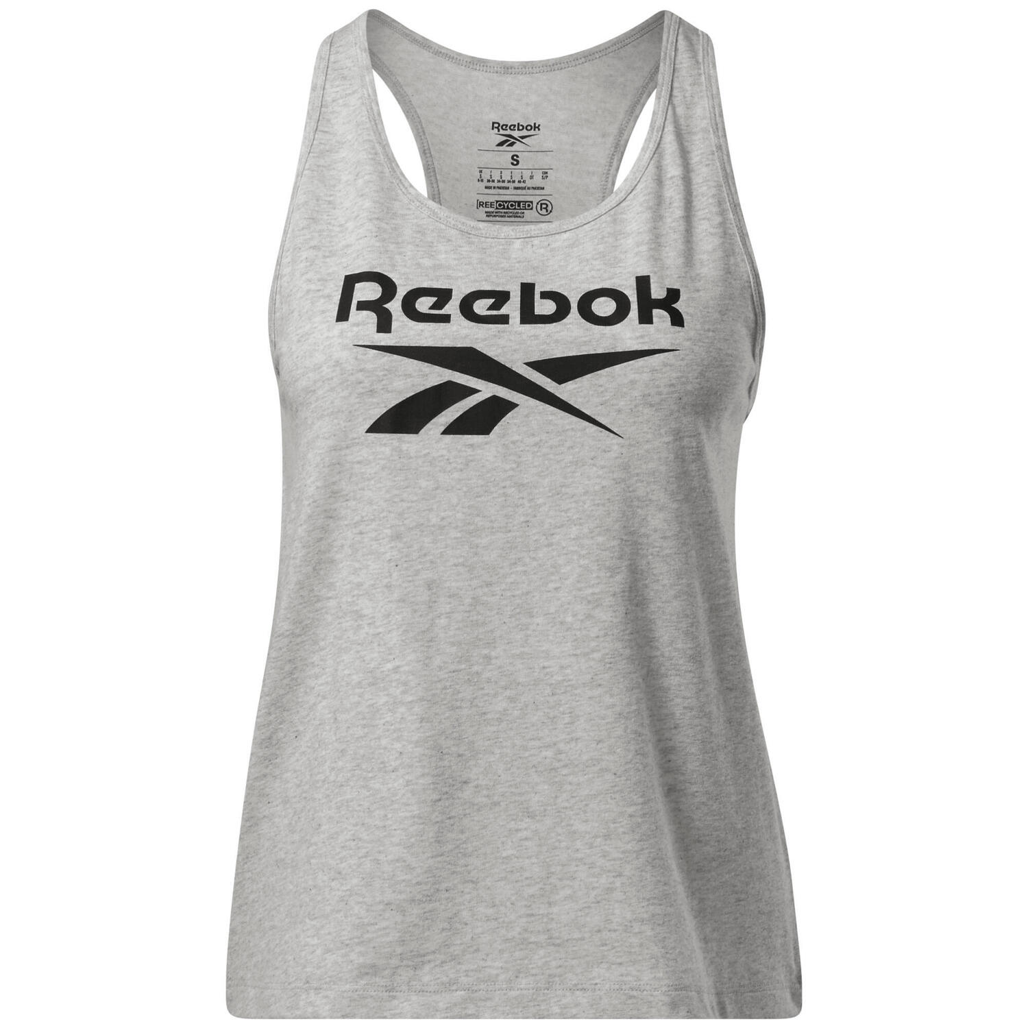 

Женский топ Reebok Identity Bl, серый