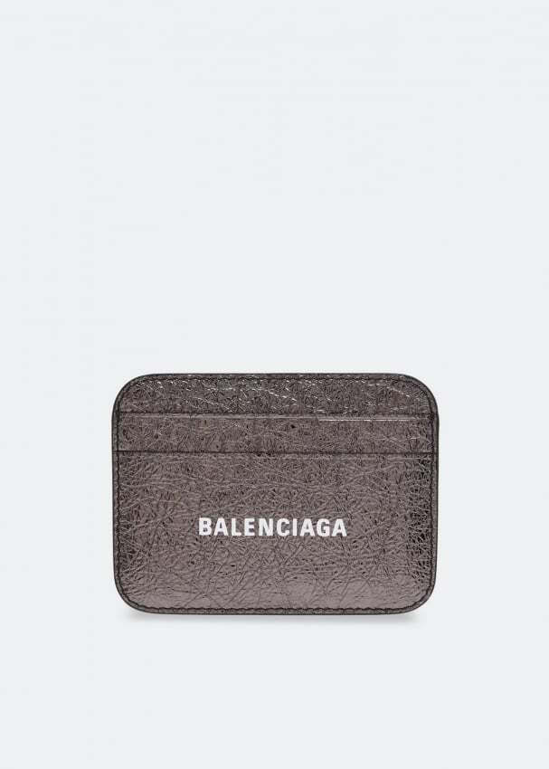 

Картхолдер BALENCIAGA Logo cash cardholder, металлик