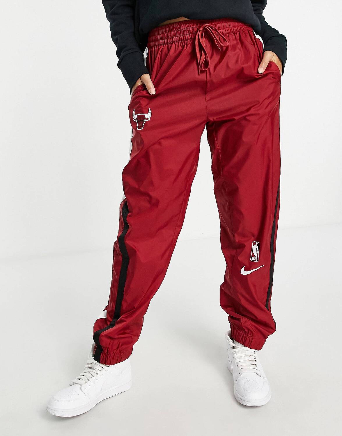 

Красные джоггеры Nike Basketball NBA Chicago Bulls, Красный