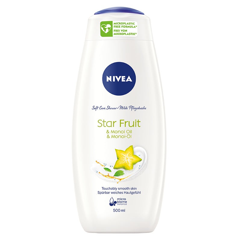 Nivea Гель для душа Star Fruit & Monoi Oil Soft Care 500мл гель для душа для сухой кожи energie fruit monoi