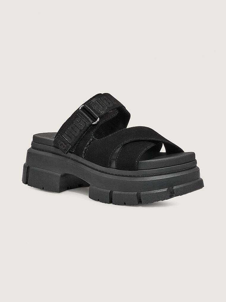 

Шлепанцы Ugg Ashton Slide, чёрный