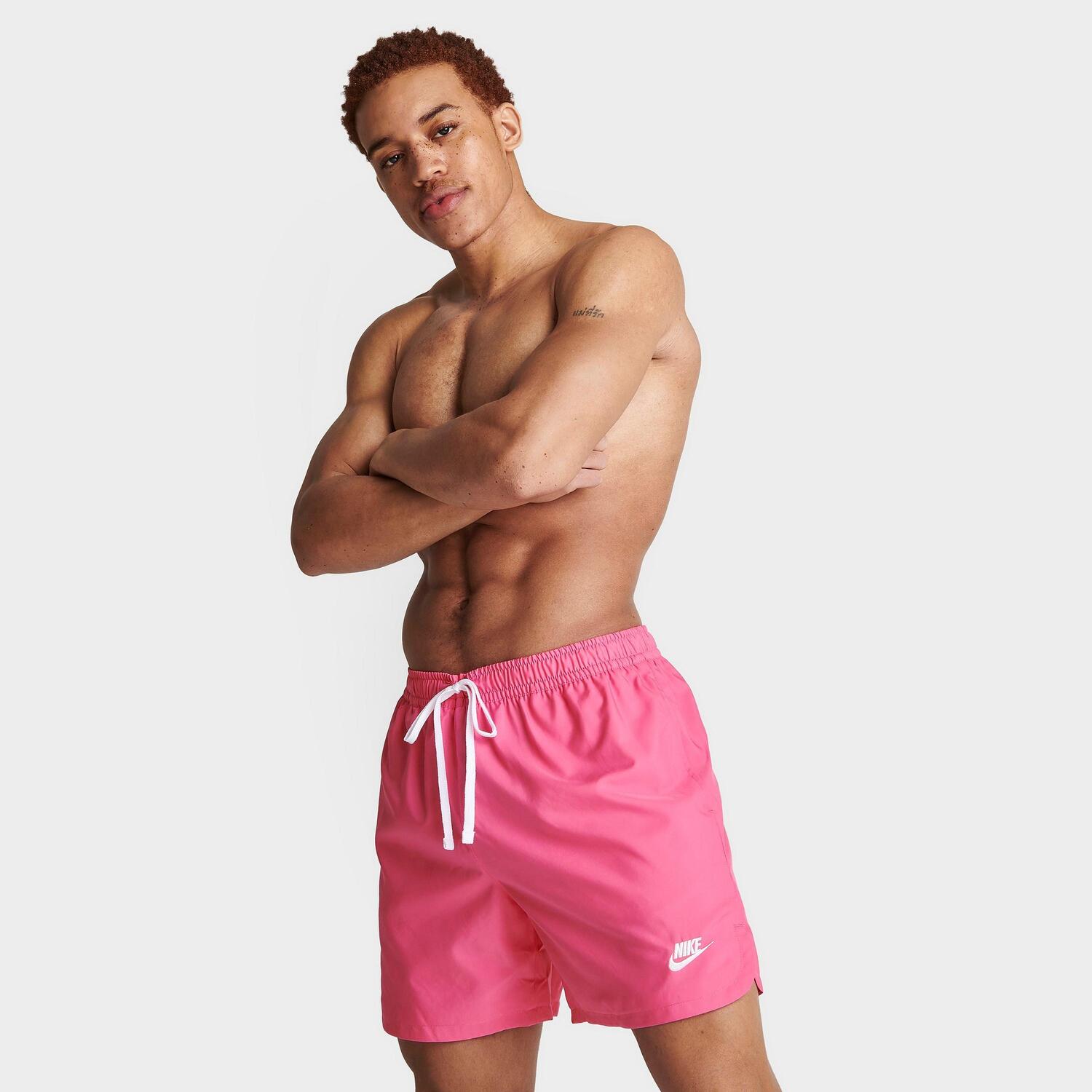 

Мужские струящиеся шорты с подкладкой Nike Sportswear Sport Essentials, розовый