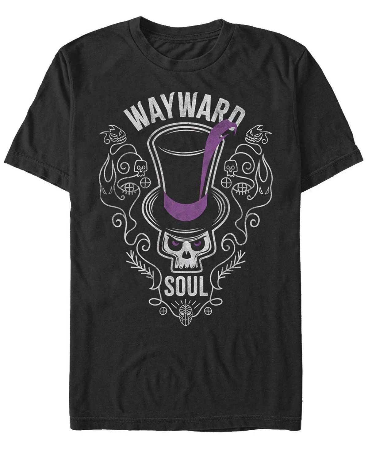 

Мужская футболка с круглым вырезом и короткими рукавами wayward soul Fifth Sun, черный