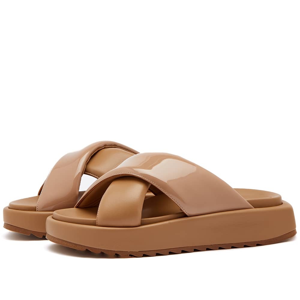 

Шлепанцы Gia Borghini x Perni chunky sole flat