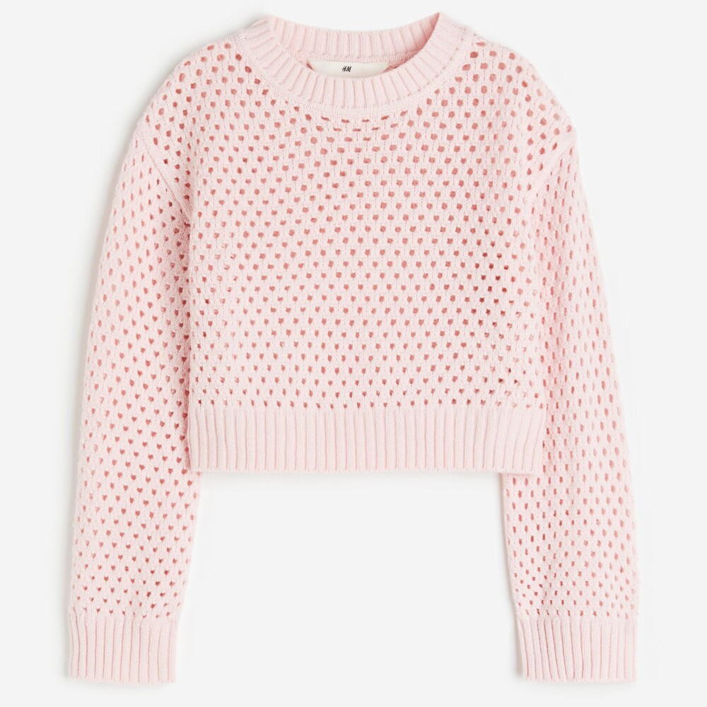 

Свитер H&M Kids, светло-розовый