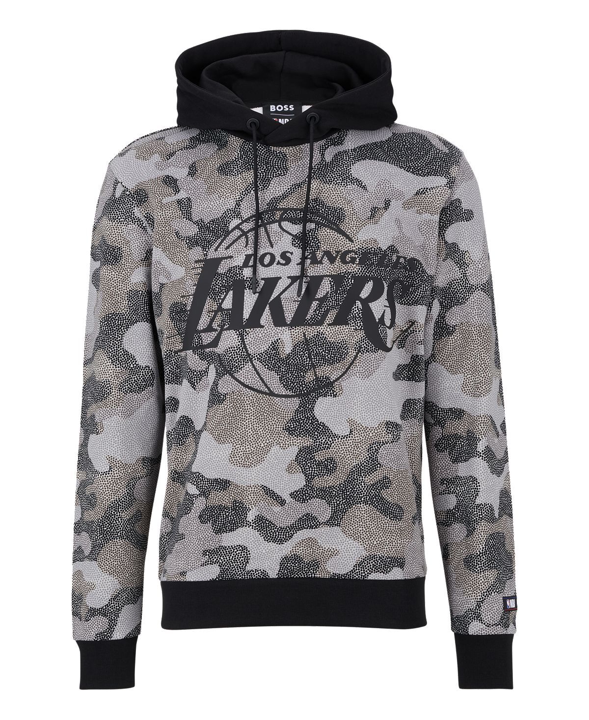 

Мужская худи лос-анджелес лейкерс boss x nba Hugo Boss, мульти, Серый