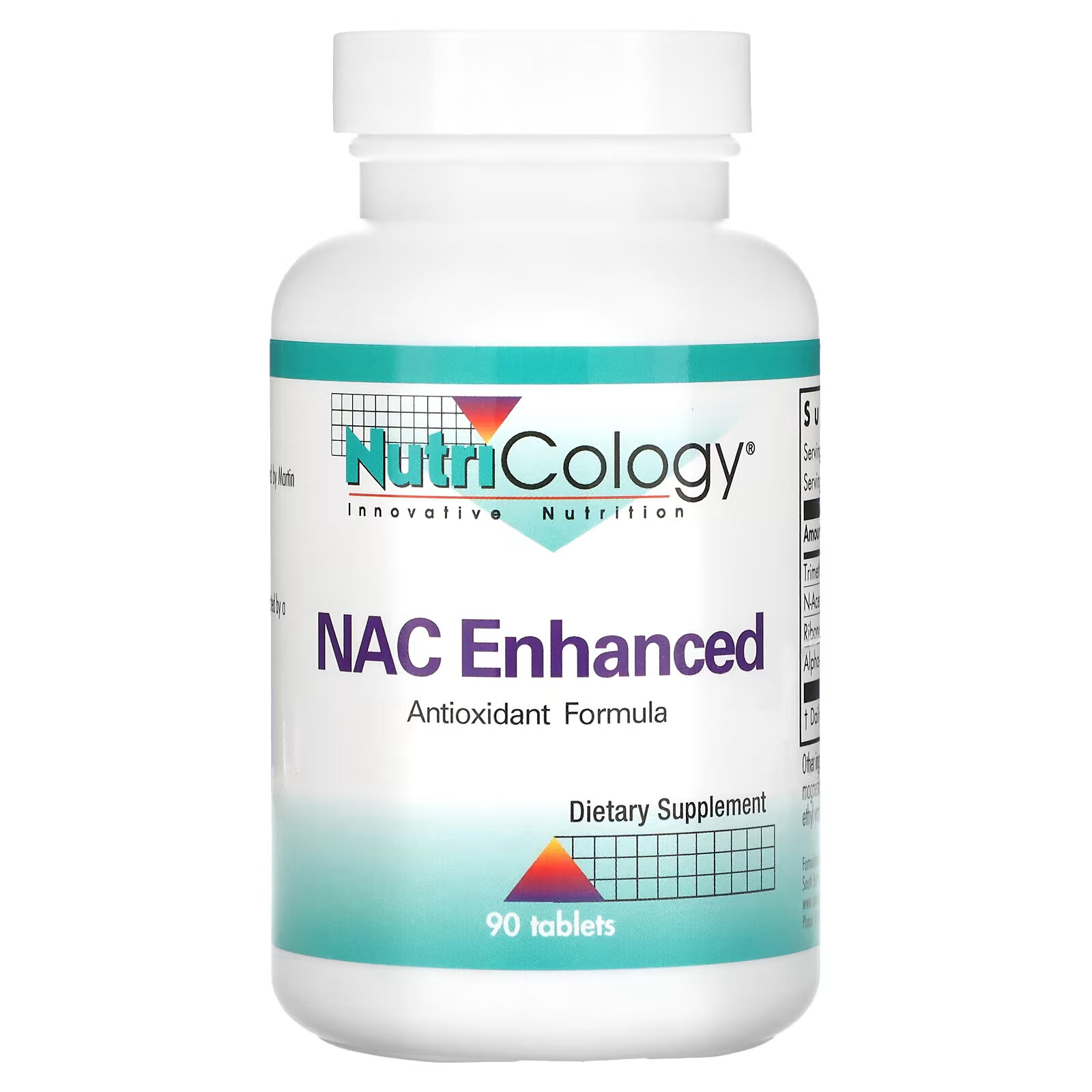 Nutricology, NAC Enhanced, 90 таблеток
