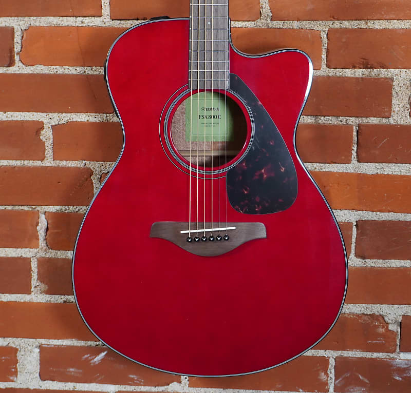 

Yamaha FSX800C Концертная акустическая электрогитара Ruby Red FSX800C-RR