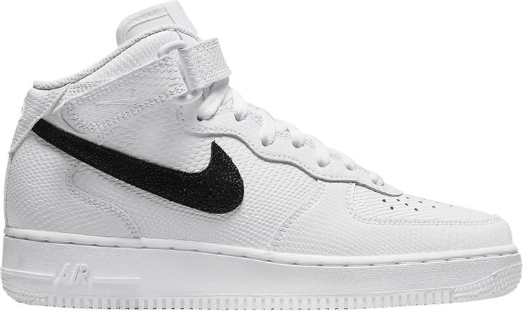 Nike air force store white snakeskin