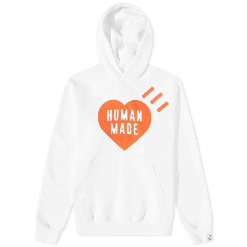 

Толстовка Human Made Heart Logo Hoody, Белый