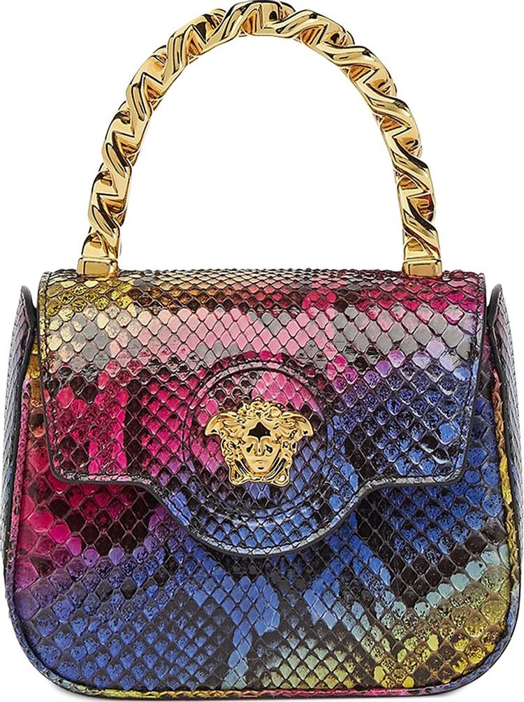 

Сумка Versace La Medusa Mini Bag Multicolor/Gold, разноцветный