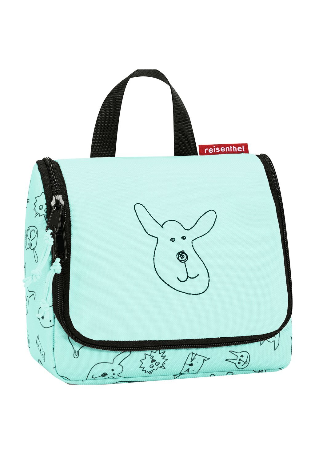 

Косметичка Reisenthel, цвет cats and dogs mint