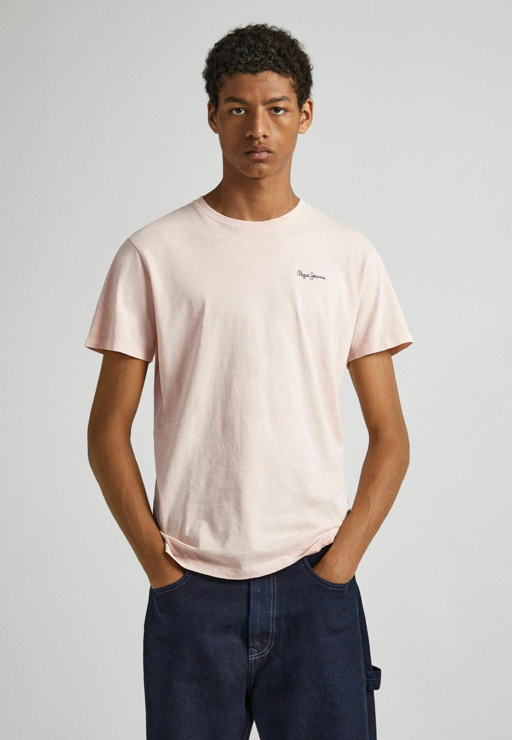 

Базовая футболка Wiltshire Ss Pepe Jeans, цвет spritzer pink