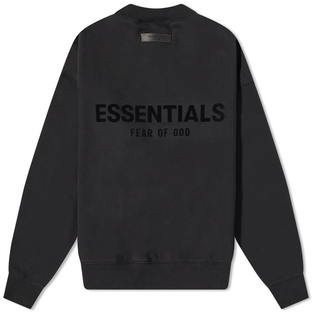 

Толстовка FEAR OF GOD ESSENTIALS Logo Crew Neck Sweat