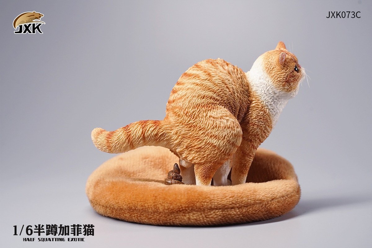 

Фигурка JXK 1:6 Half Squatting Exotic Shorthair, 7,5 см