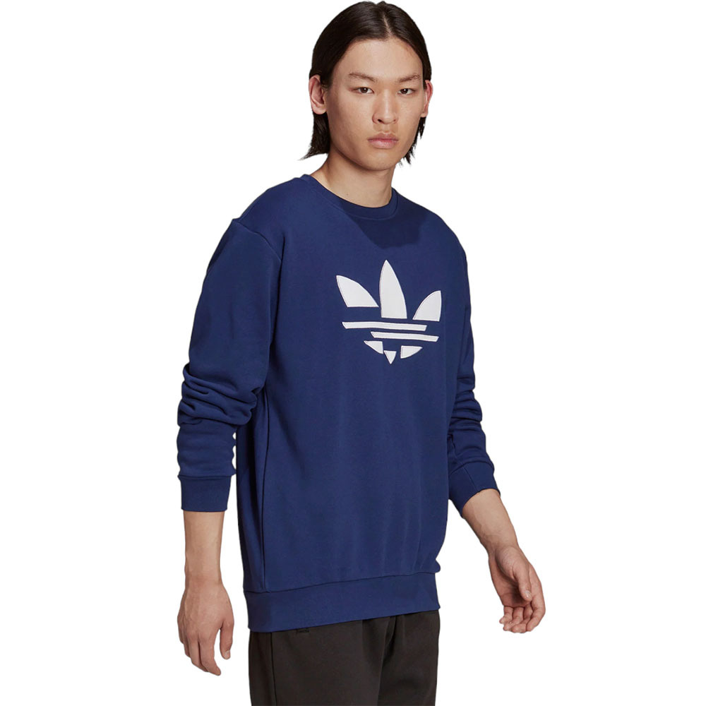 

Свитшот Adidas Originals Adicolor Shattered Trefoil Crewneck, синий