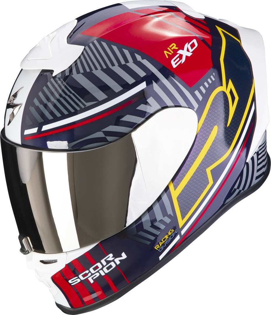 

Scorpion EXO-R1 Evo Air Victory Шлем, красный/синий
