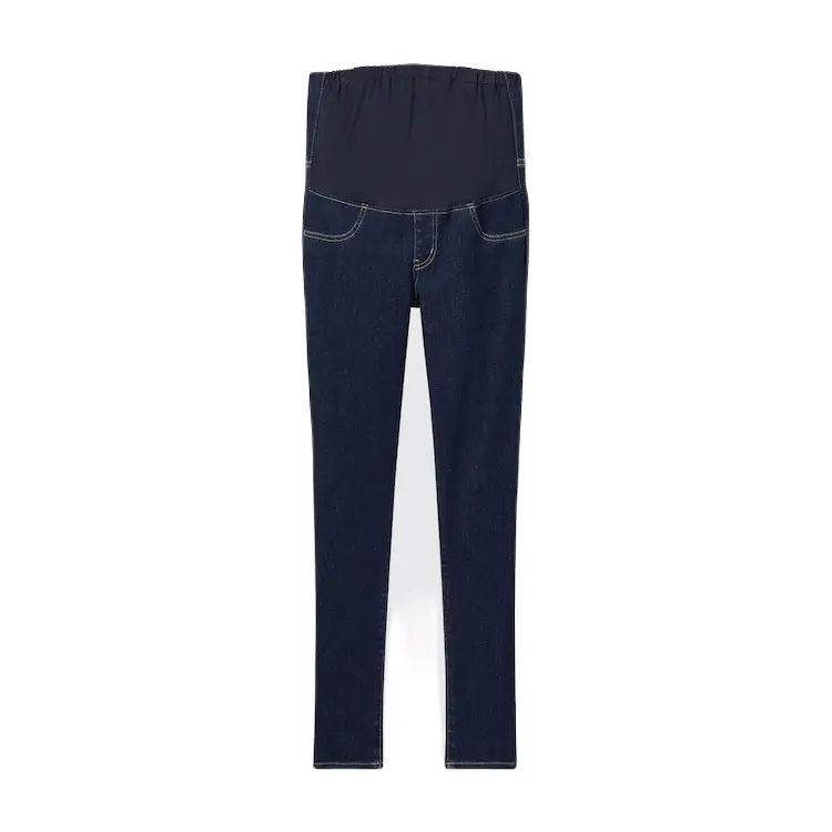 

Джинсы для беременных Uniqlo Ultra Stretch Maternity, темно-синий