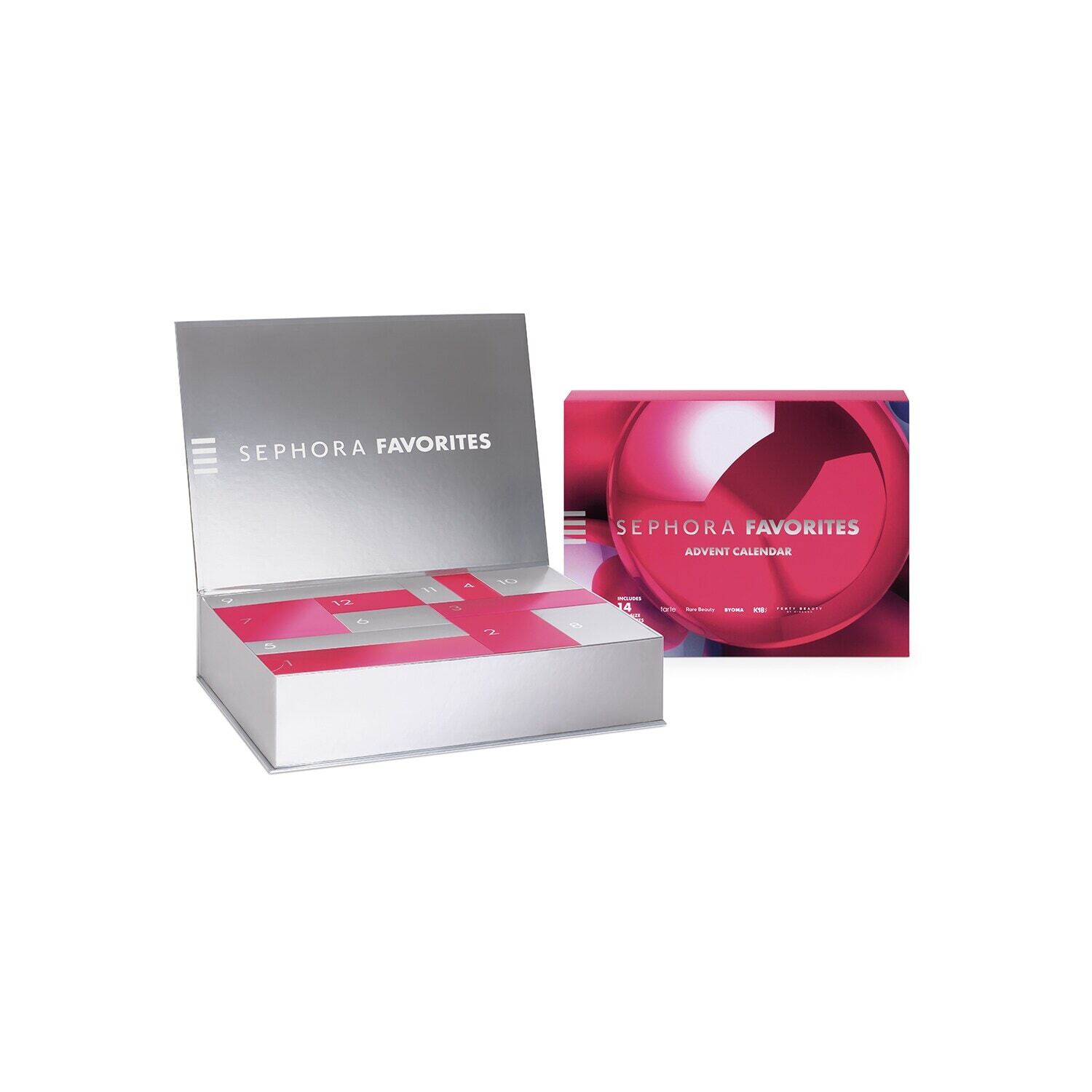 

Адвент-календарь Sephora Favorites 2024, 26 предметов
