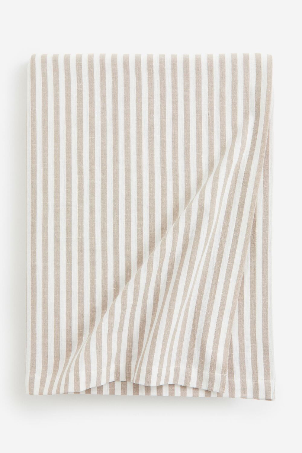 

Скатерть H&M Home Striped Cotton, бежевый