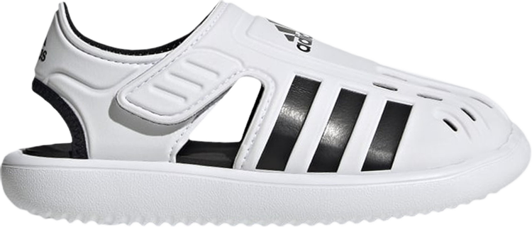 Сандалии Adidas Summer Closed Toe Water Sandal J, белый сандалии adidas summer closed toe water sandals черный