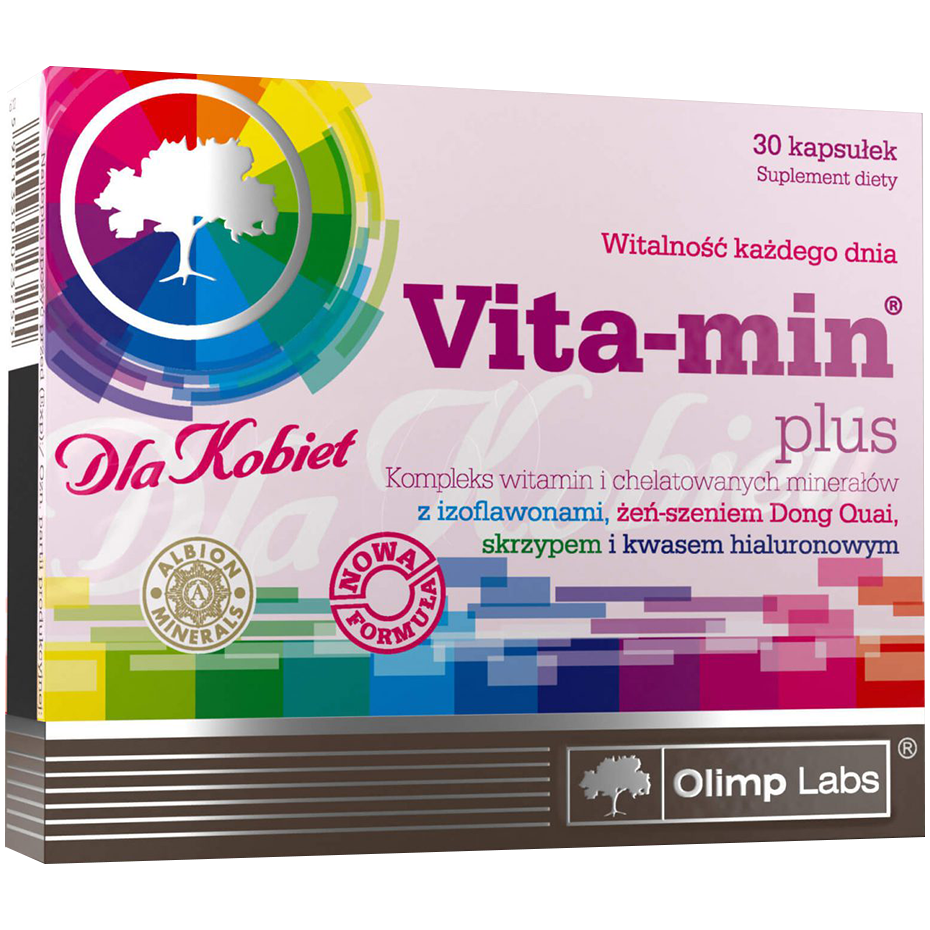 Olimp Vita-Min Plus биологически активная добавка, 30 капсул/1 упаковка