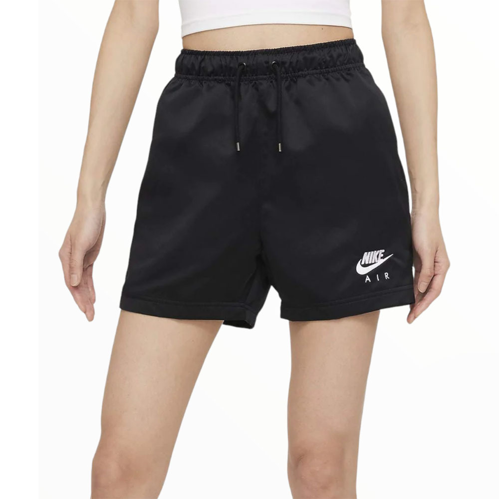 

Шорты Nike Embroidered Logo High Rise Woven, черный