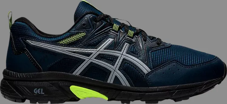 

Кроссовки gel venture 8 awl 'french blue safety yellow' Asics, синий