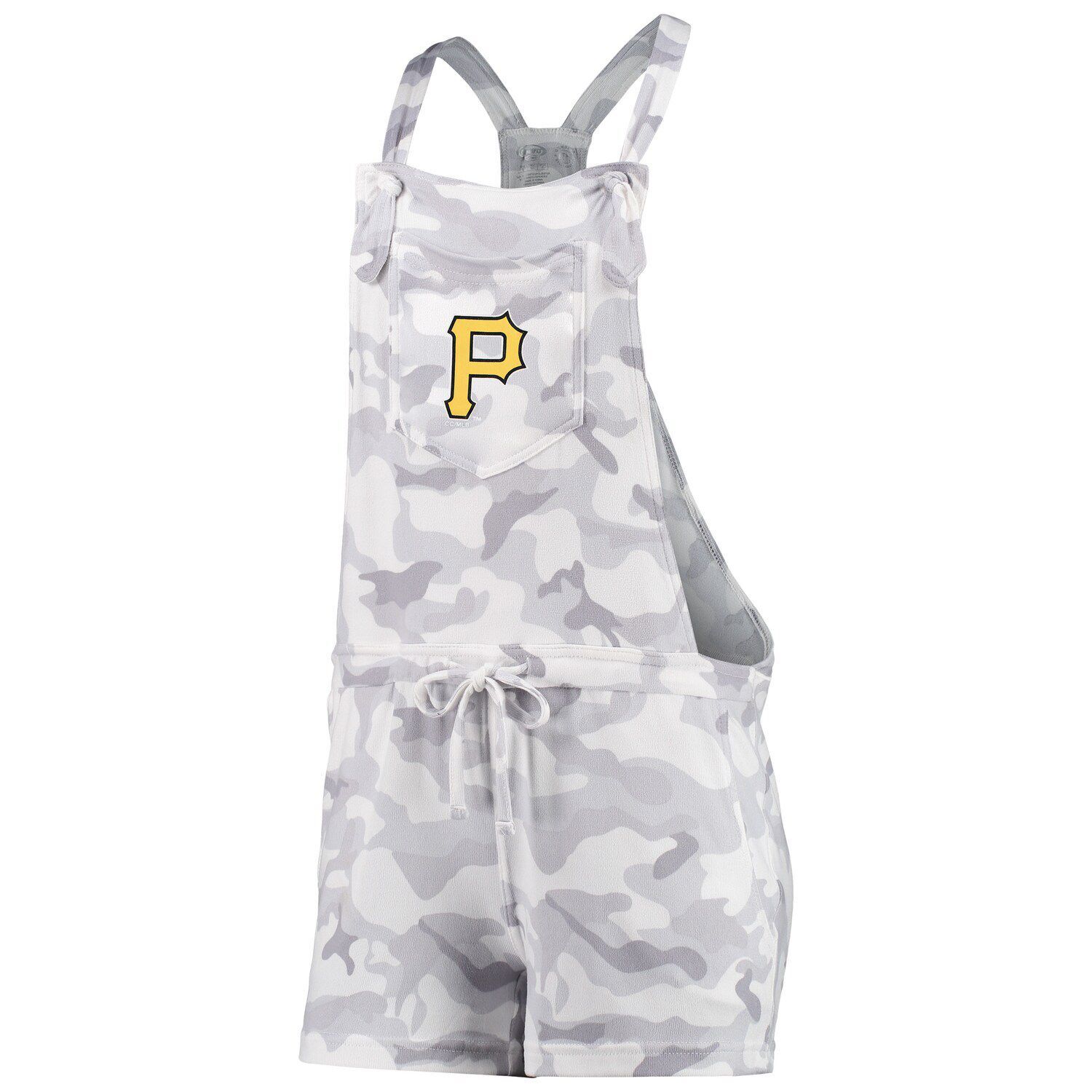 

Женский комбинезон с камуфляжным принтом Concepts Sport серого цвета Pittsburgh Pirates, Серый
