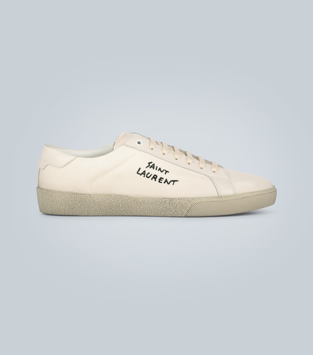 Кеды Court Classic SL/06 Saint Laurent, белый