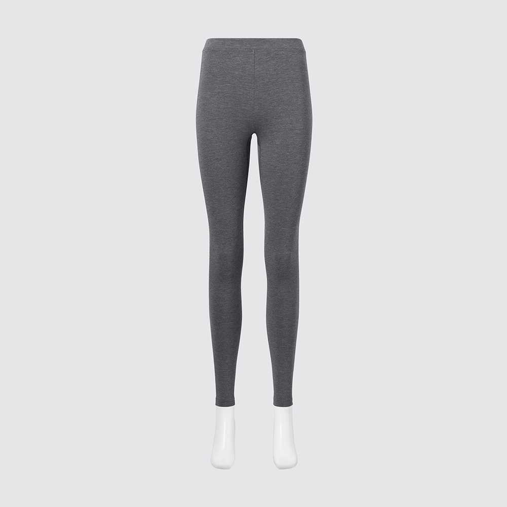 

Женская футболка Uniqlo Duo Shu Nuan HEATTECH с круглым вырезом, серый