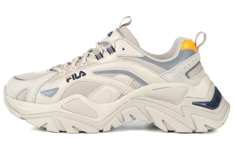 

Туфли унисекс Daddy Fila Fishbone белый/серый/желтый