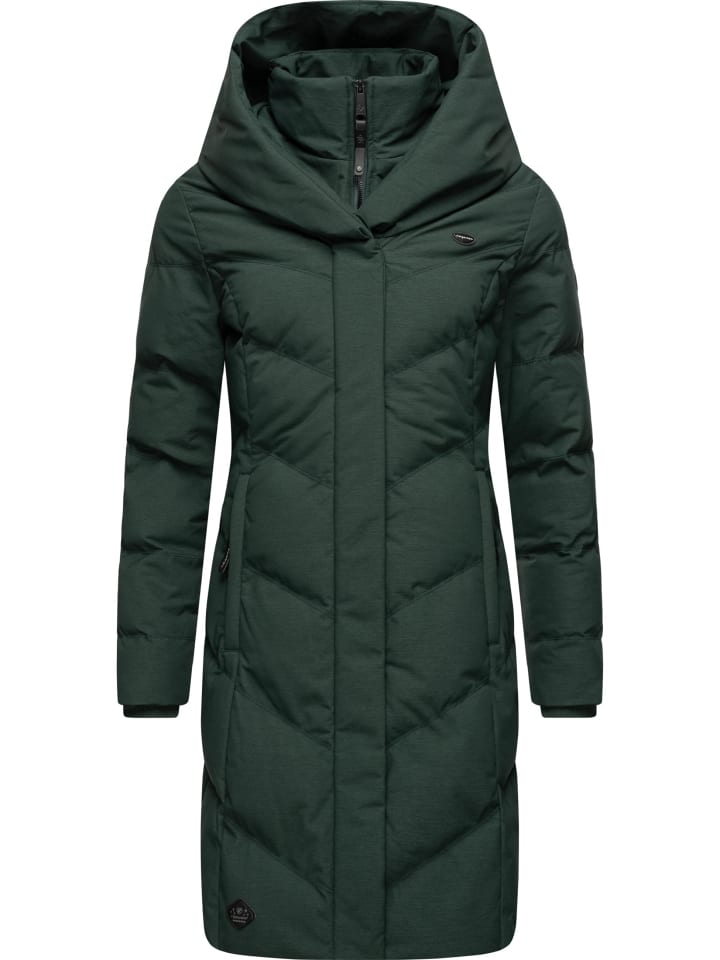 

Пуховик ragwear, цвет dark green