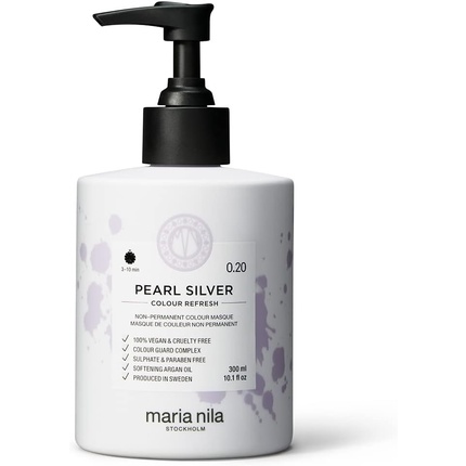 цена Маска для волос Color Refresh Pearl Silver 300мл, Maria Nila