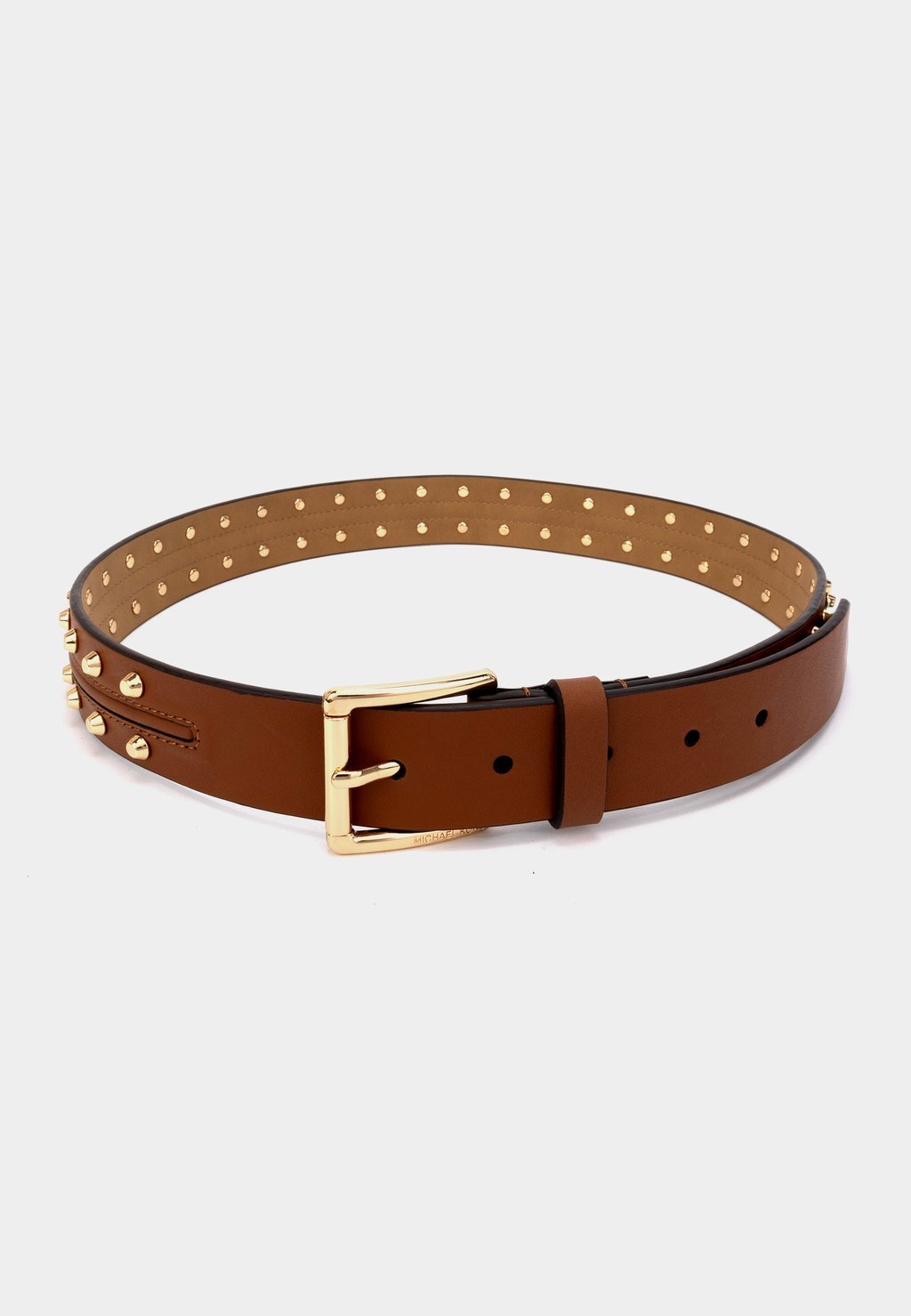 

Ремень Astor Stud Michael Kors, коричневый