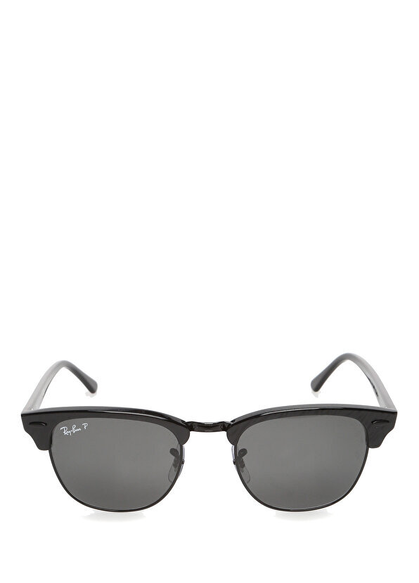 

Черные солнцезащитные очки унисекс квадратной формы Ray-Ban