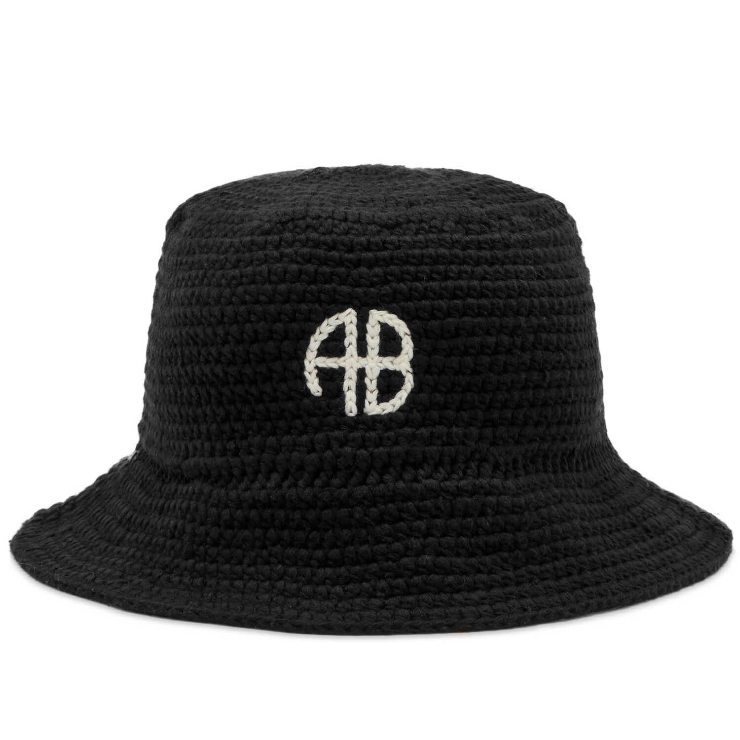 

Панама Anine Bing Darra Logo, черный