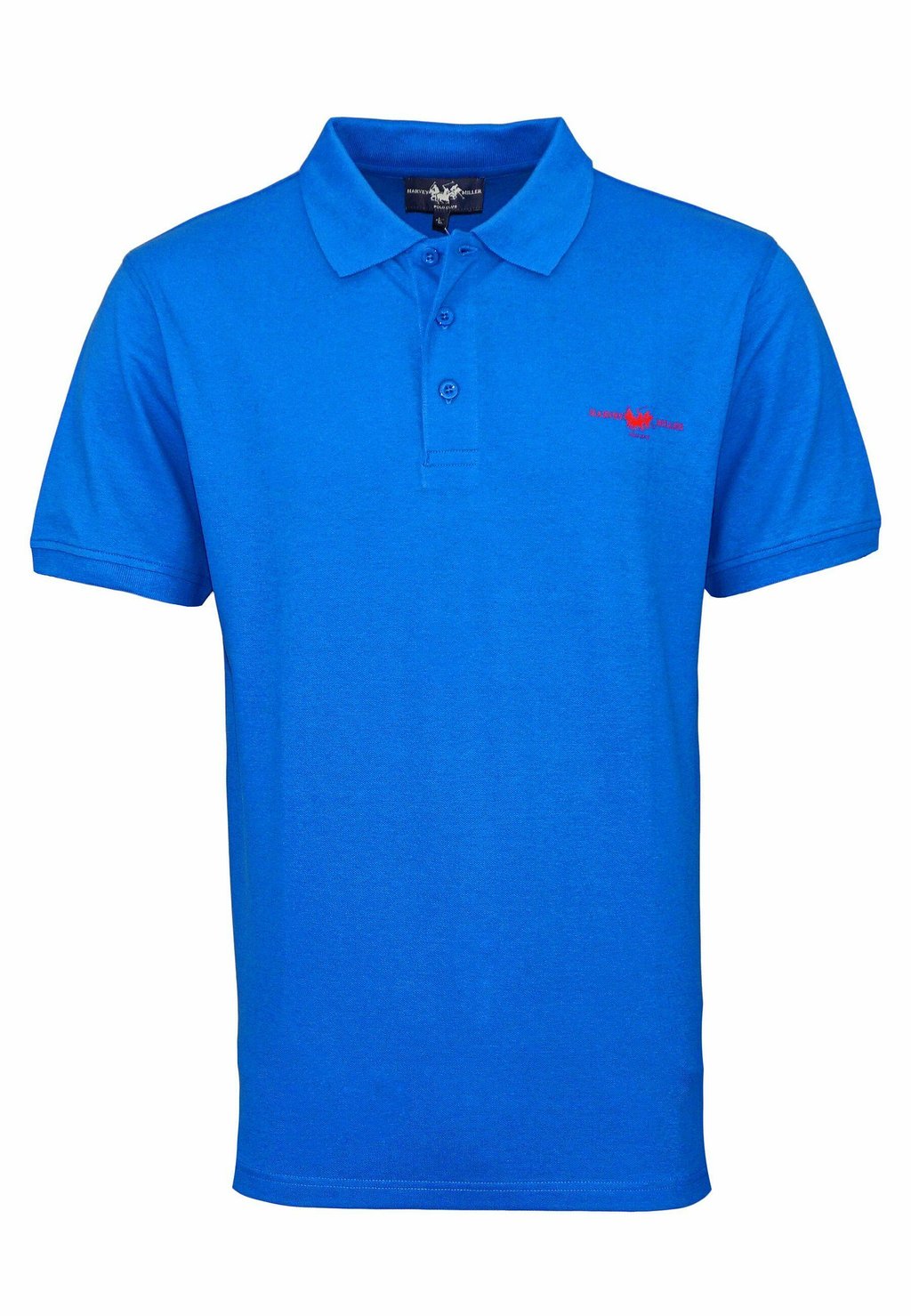 Рубашка-поло Pique Harvey Miller Polo Club, синий