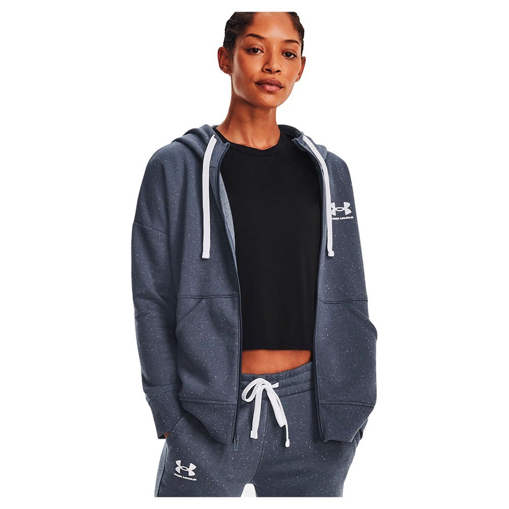 

Толстовка Under Armour Rival Fleece Full Zip, серый