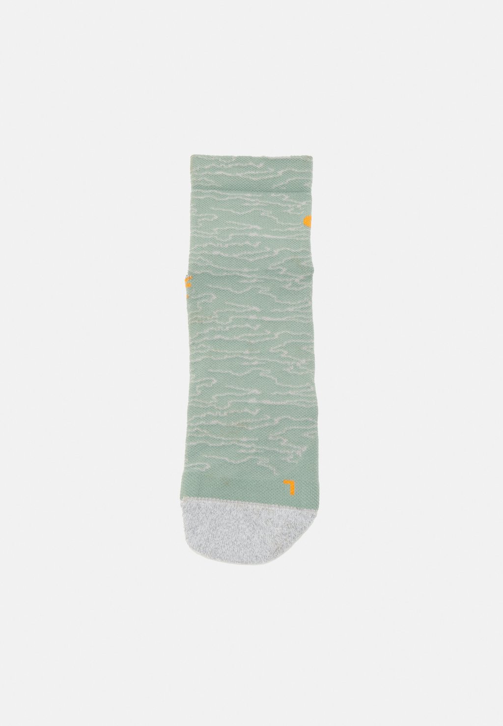 спортивные носки ski sock unisex peak performance цвет black grey melange Спортивные носки PERFORMANCE RUN QUARTER SOCK UNISEX ASICS, бирюзовый