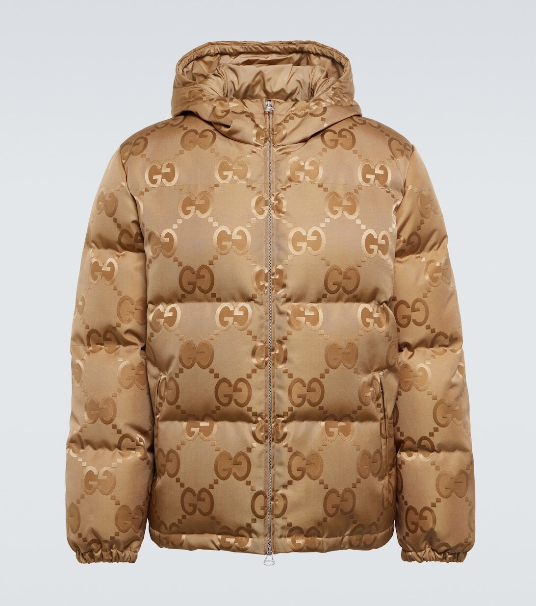 

Пуховик Jumbo GG Gucci, зеленый