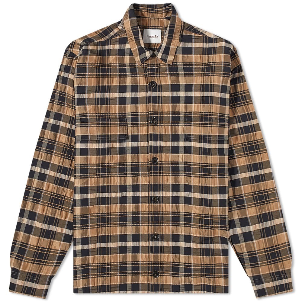 

Рубашка Nanushka Jari Check Shirt