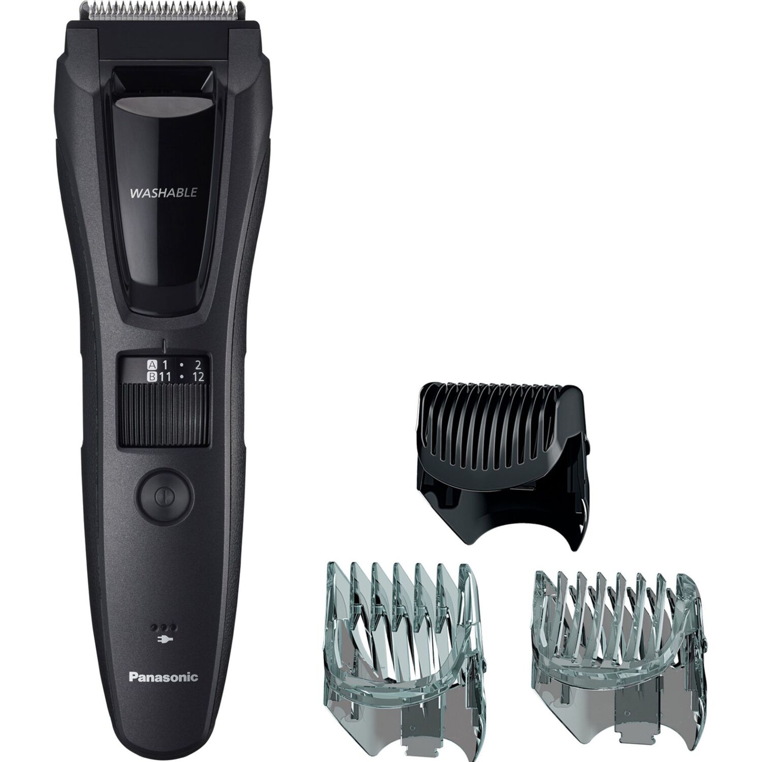 

Panasonic ER-GB62-H503 триммер для бороды, волос и тела серый, 1 шт.