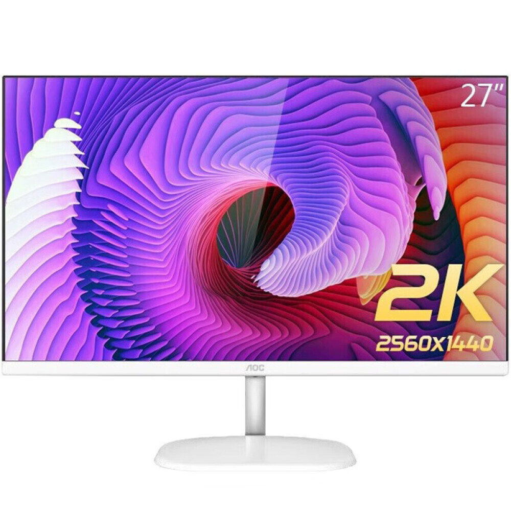 

Монитор AOC Q27V3 27" IPS 2K 75Гц широкой цветовой гаммой, белый